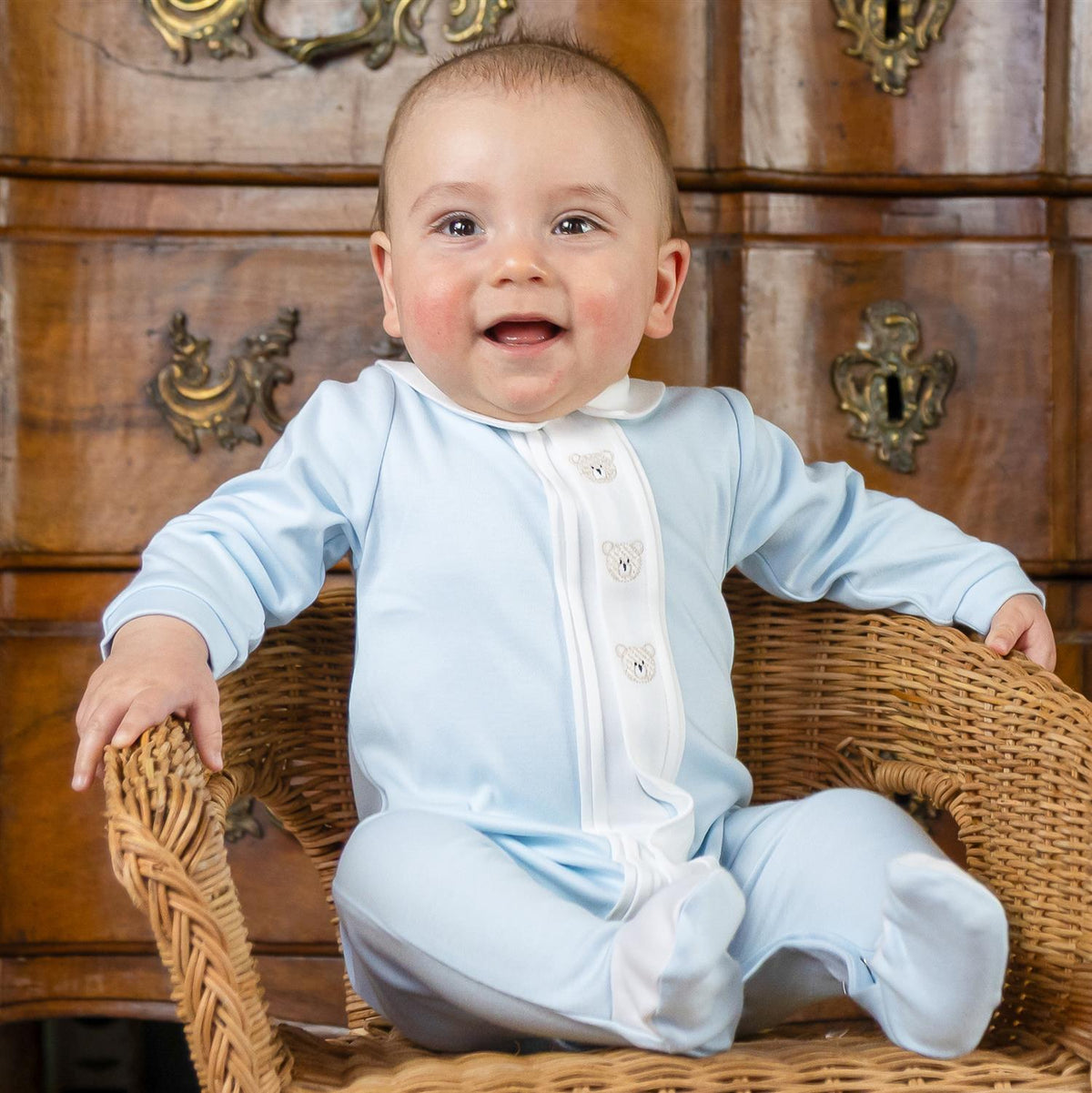 EMILE ET ROSE Miles Babydress,Bear Blå