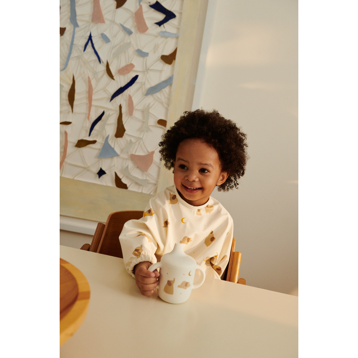 LIEWOOD Merle cape smekke,Elephant Krem