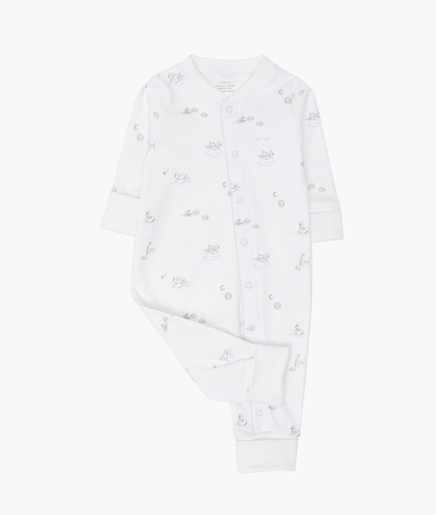 LIVLY Swans Overall Hvit