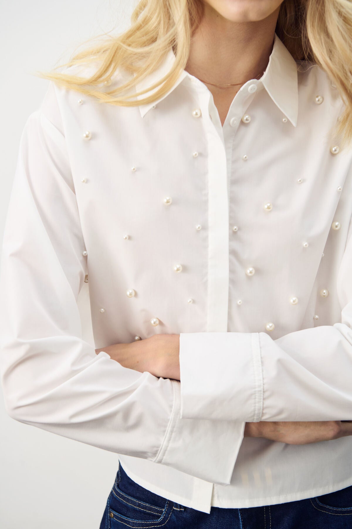 SAINT TROPEZ Lupina Shirt Hvit