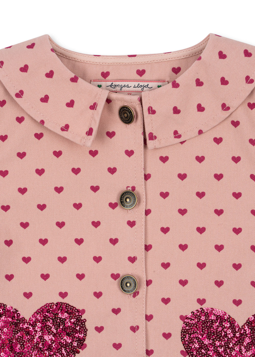 KONGES SLØJD Nola Jakke m/paljetter Rosa