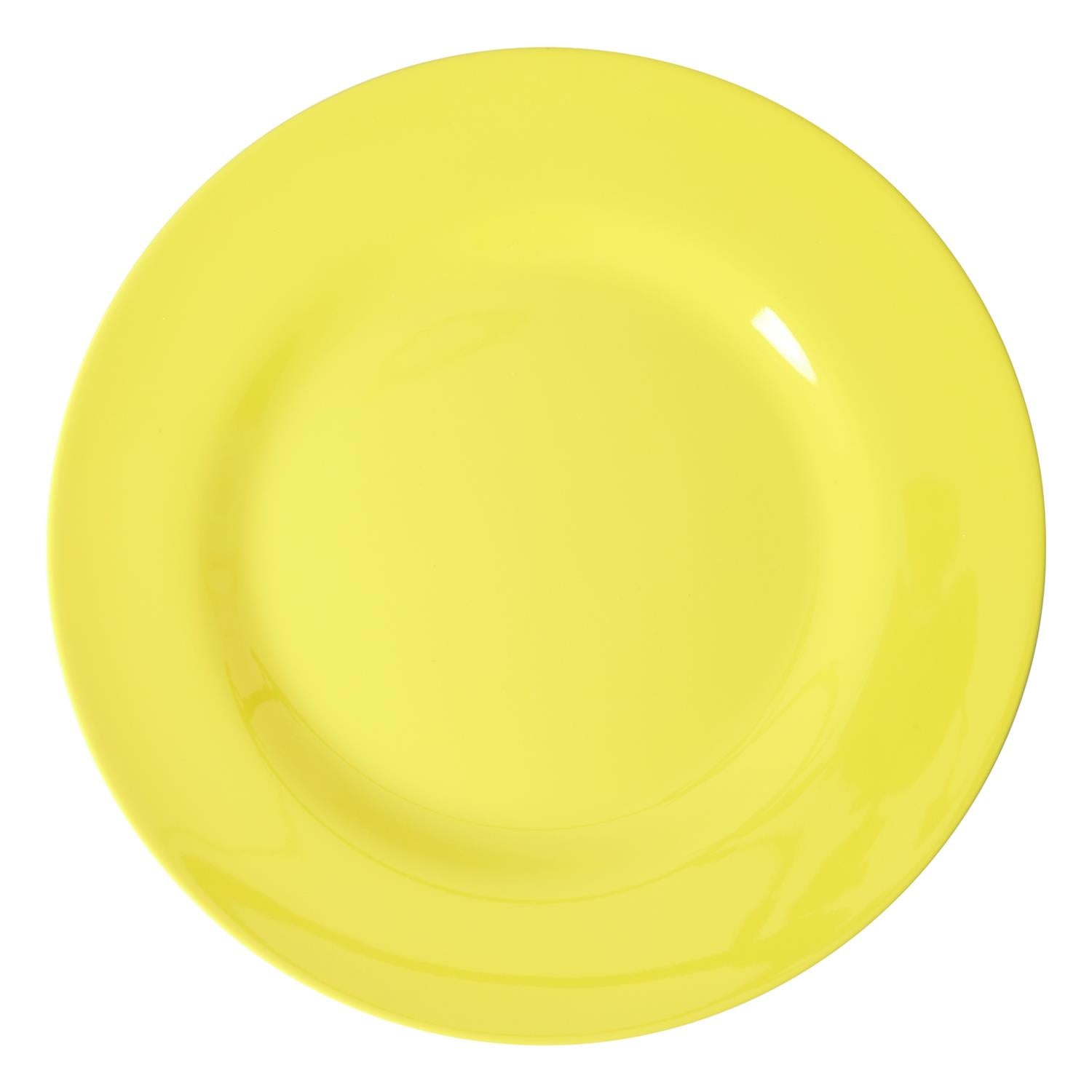 RICE Melamine Dinner Plates,6pk.