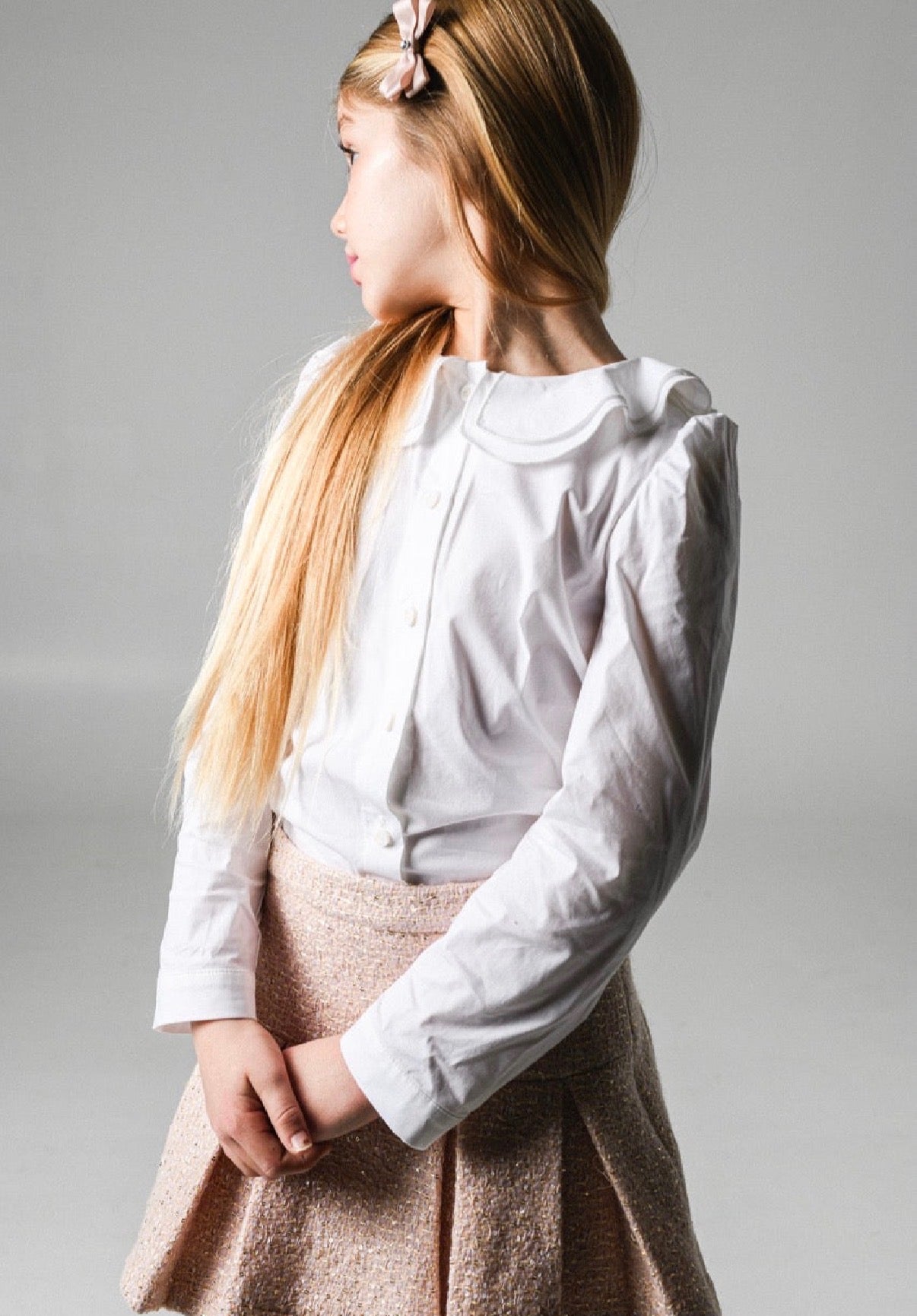 PRINSESSEFIN Ellinor blouse Hvit