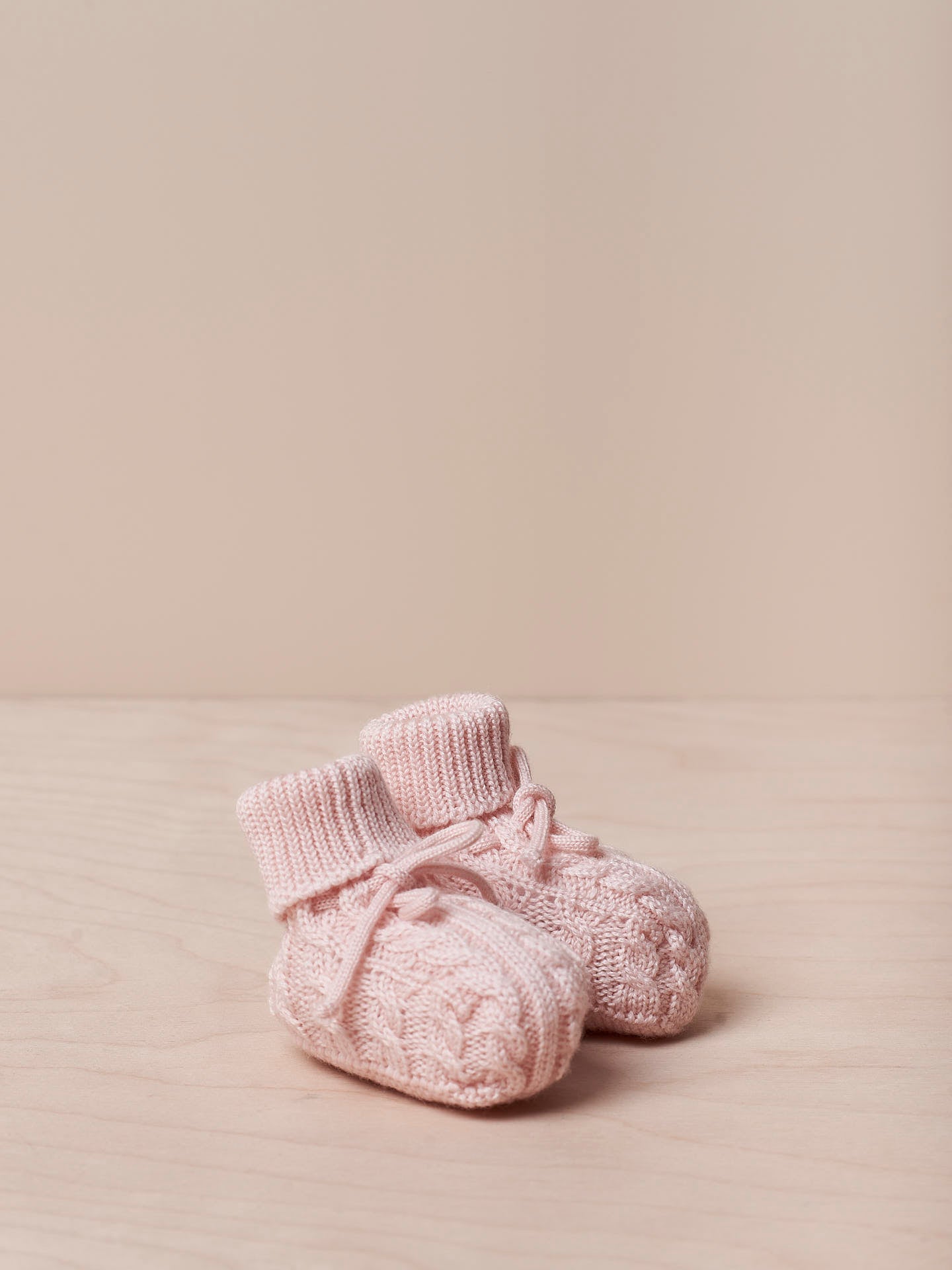 WEDOBLE Babysokker m/fletter,Ull Rosa