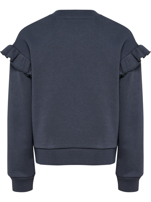 HUMMEL 4-10ÅR Loose Flair Sweatshirt Jr Blå
