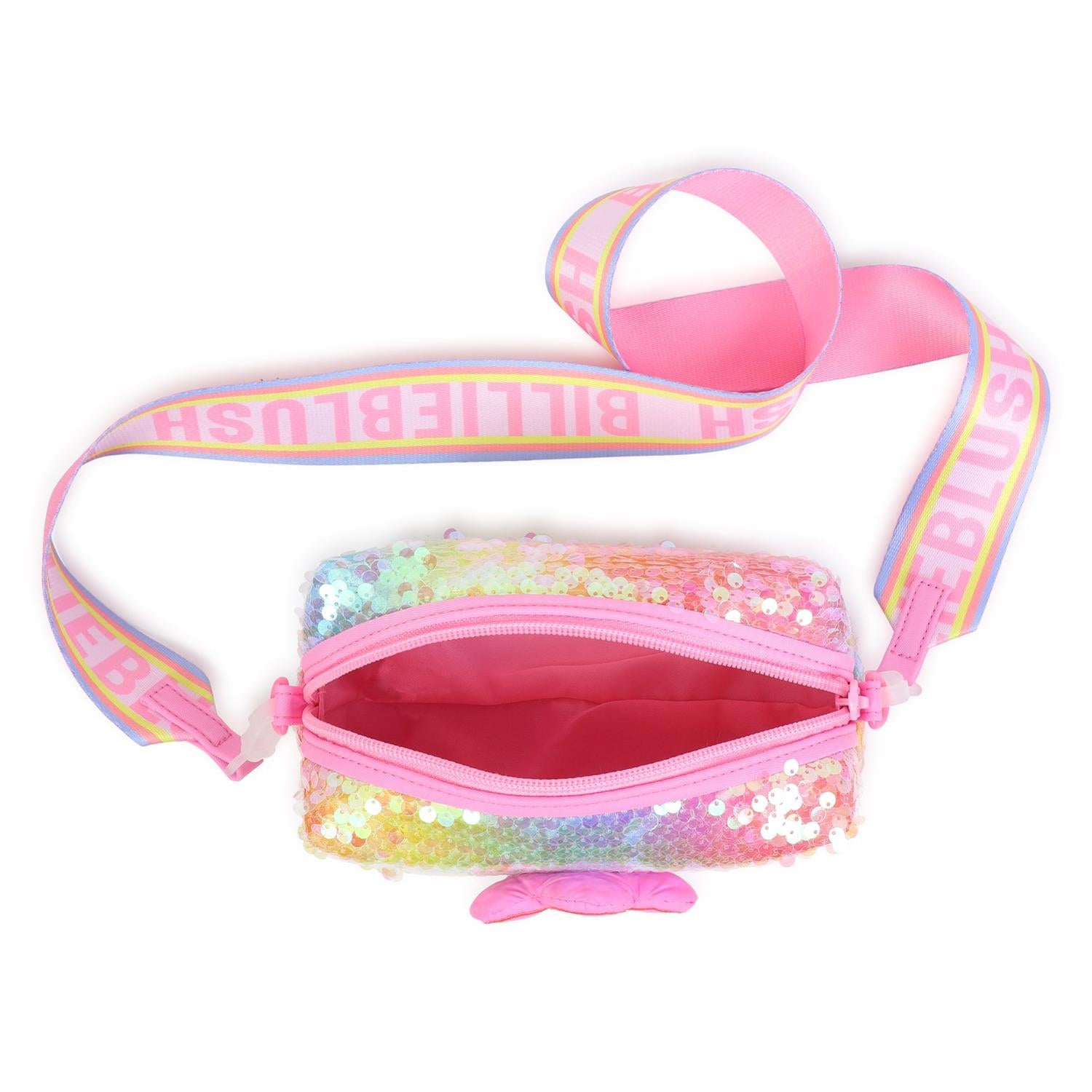 BILLIEBLUSH Veske m/ paljetter Rosa