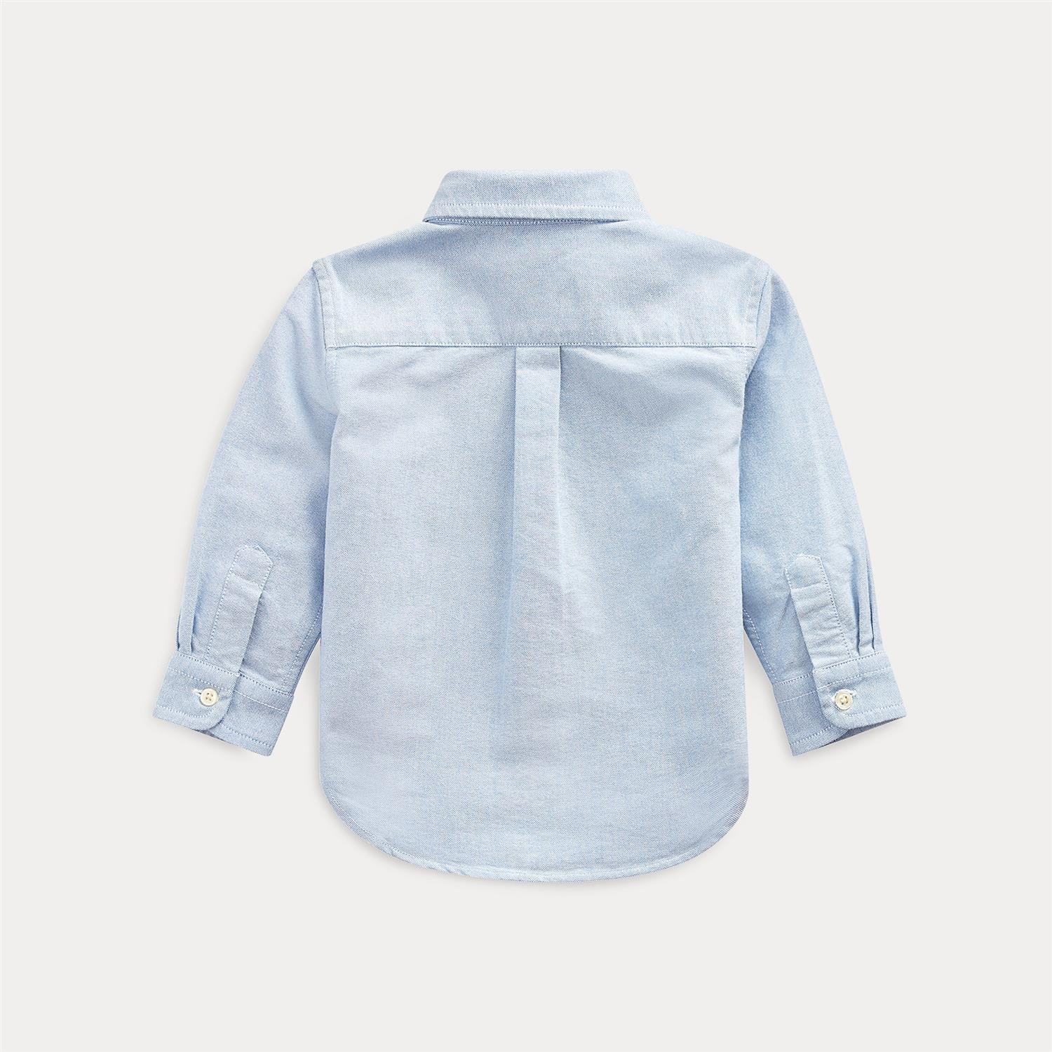 RALPH LAUREN Baby 0-24mnd. LS BD-Tops-shirt Lyseblå
