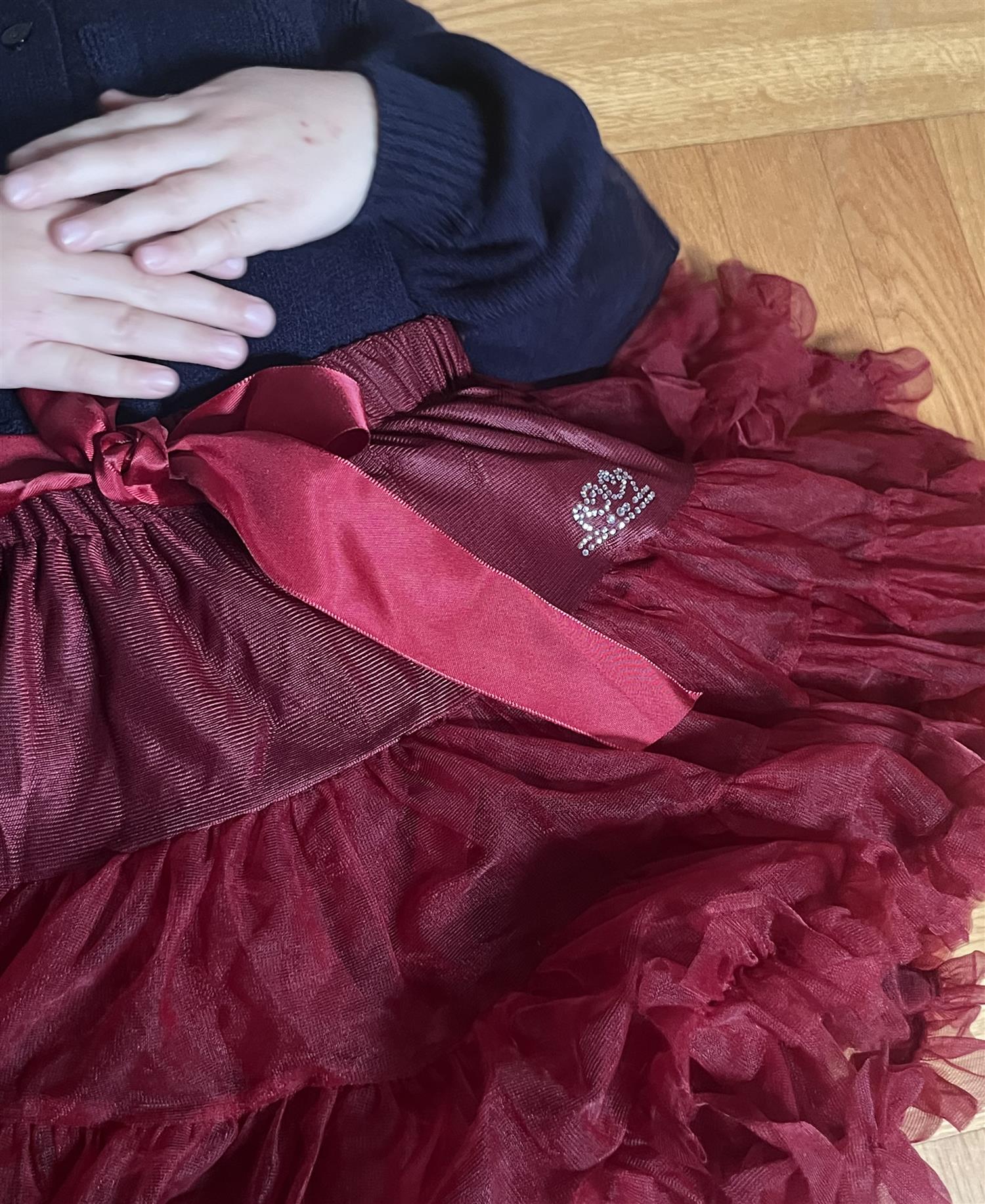PRINSESSEFIN Tutu skirt Vinrød