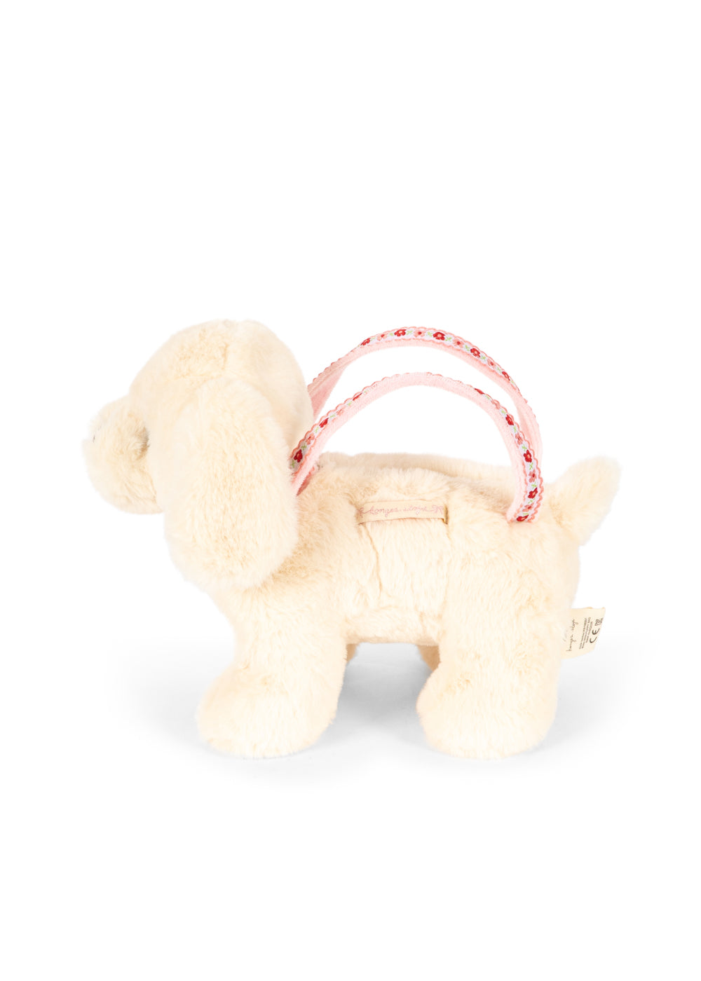 KONGES SLØJD Puppy Bag Krem/Rosa