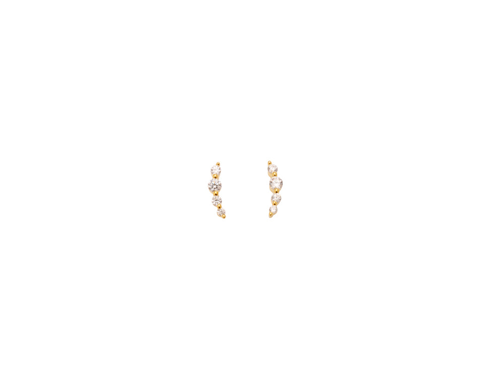 PICO Starfall Crystal Studs