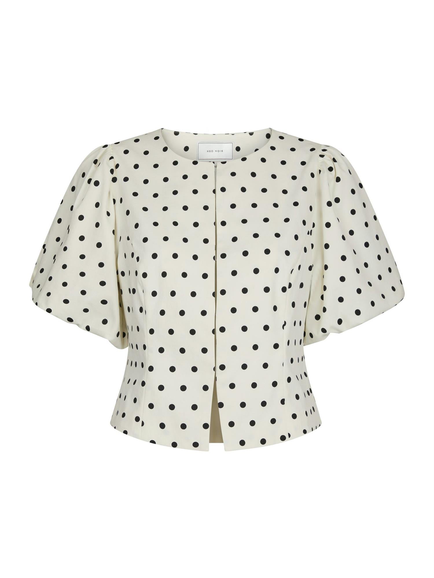 NEO NOIR Anela Blouse - Farmor Ingvarda
