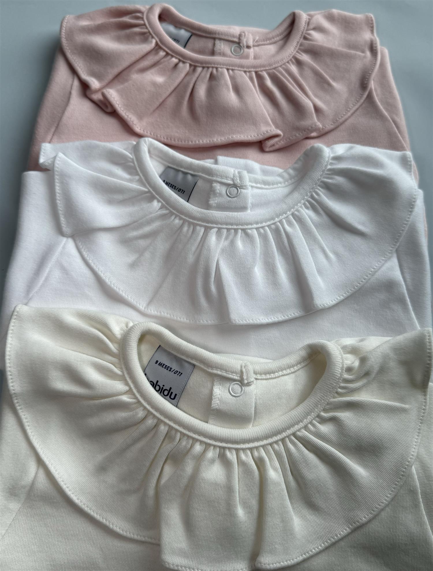 BABIDU 1117 Body m/rysjekrage Gammelrosa