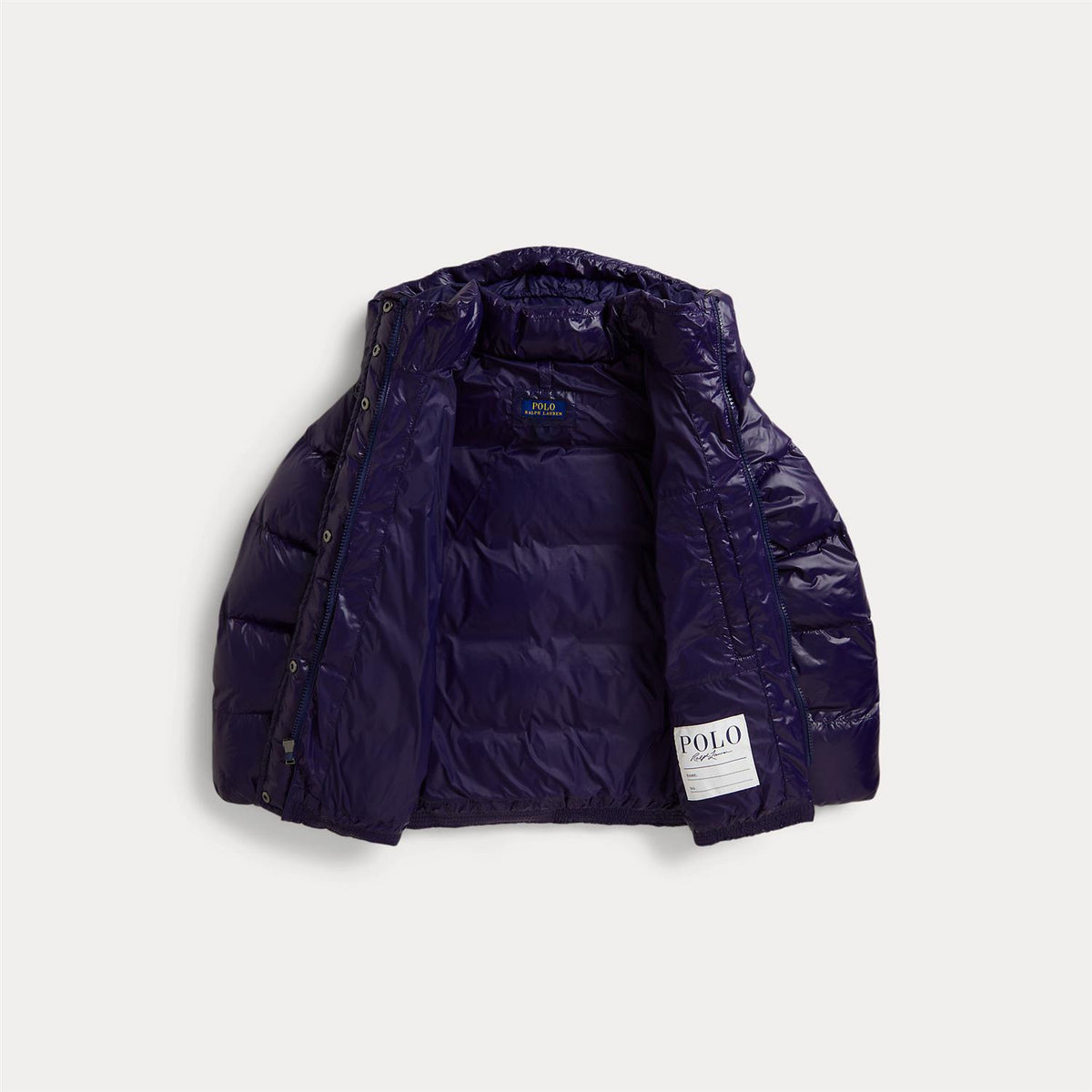 RALPH LAUREN 8-16År Ytterjakke Glossy,Jente Mørkeblå