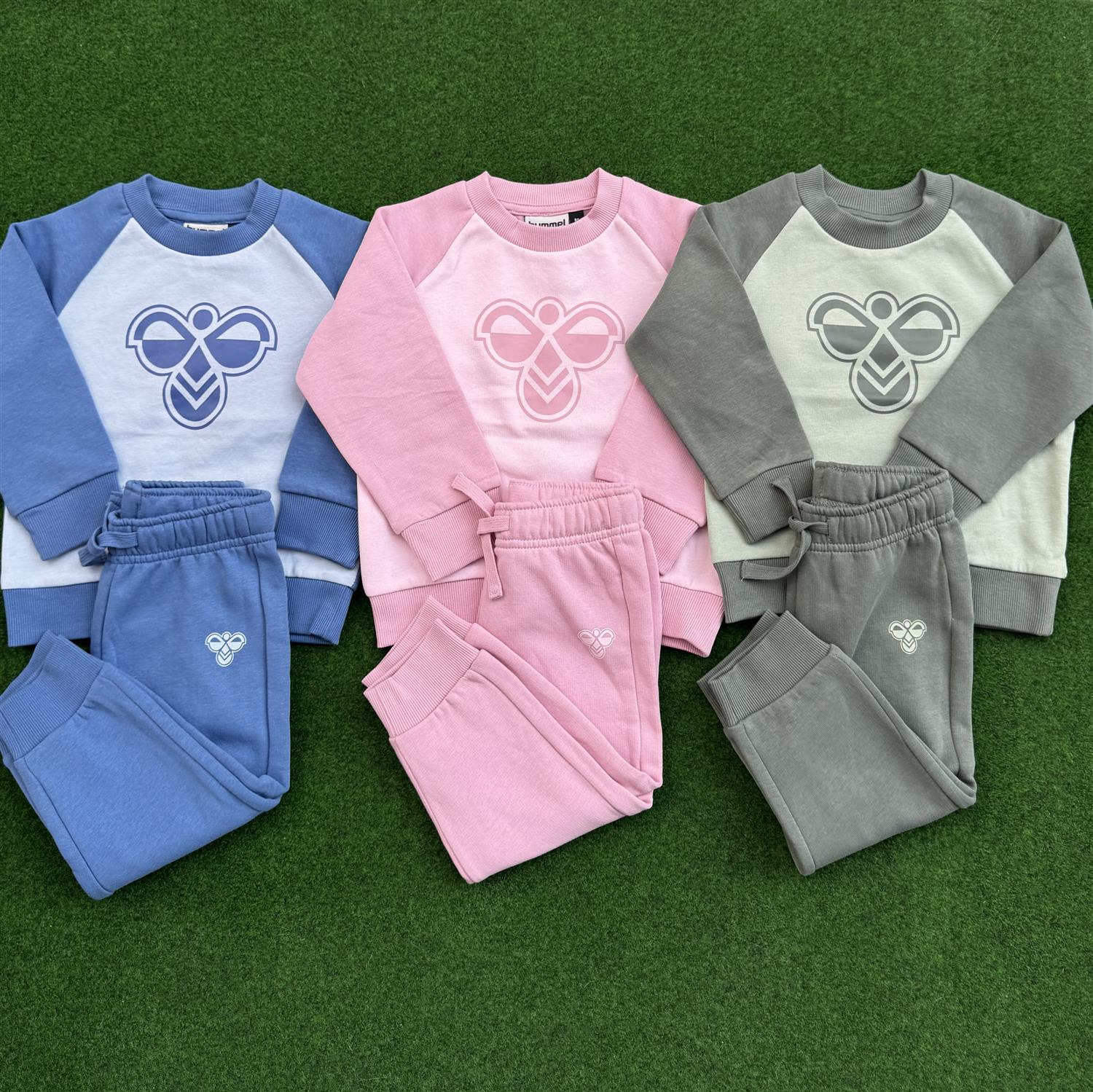 HUMMEL 0-4ÅR Mini Reg Bumble set Blå