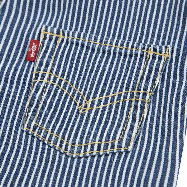 LEVIS 0-3ÅR Stripet Overall Blå/Stripet