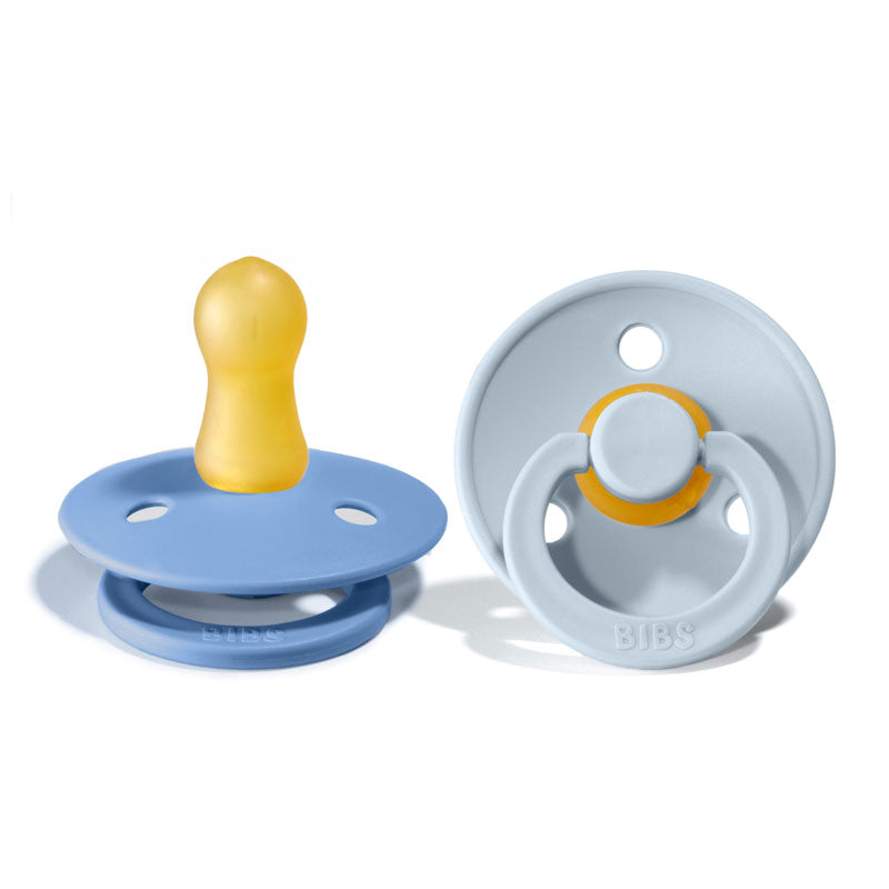 BIBS 2 pk. smokk str.1 Lyseblå - Farmor Ingvarda