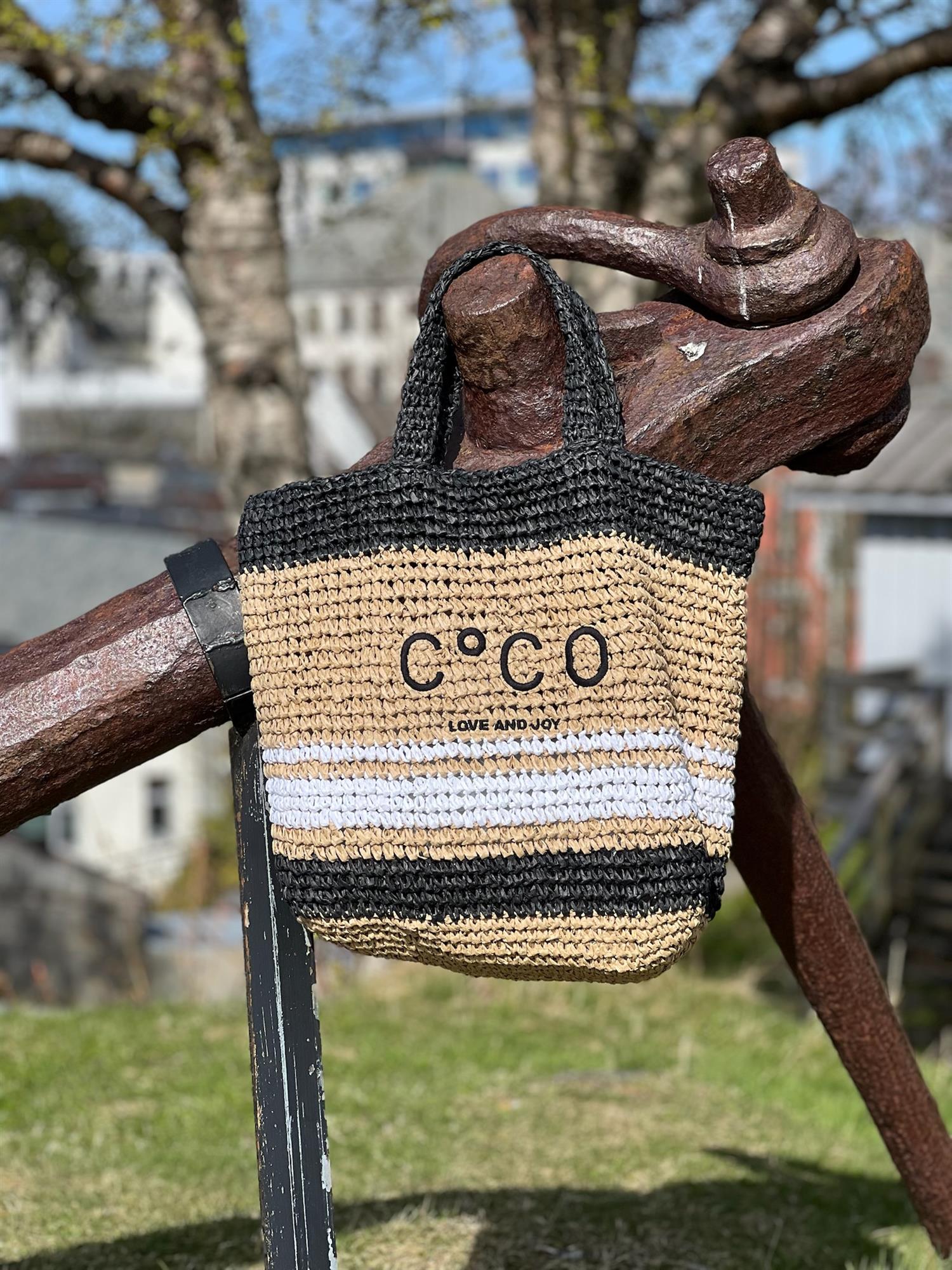 CO´ COUTURE Coco Straw Bag
