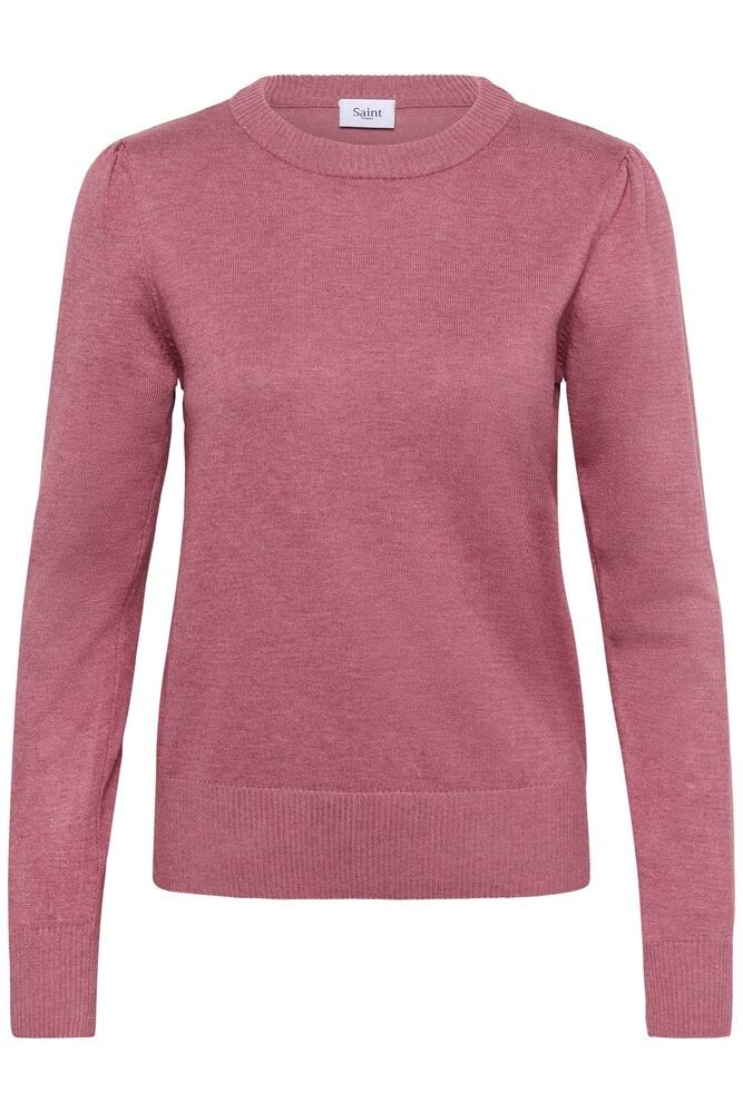 SAINT TROPEZ Mila Pullover Red Violet