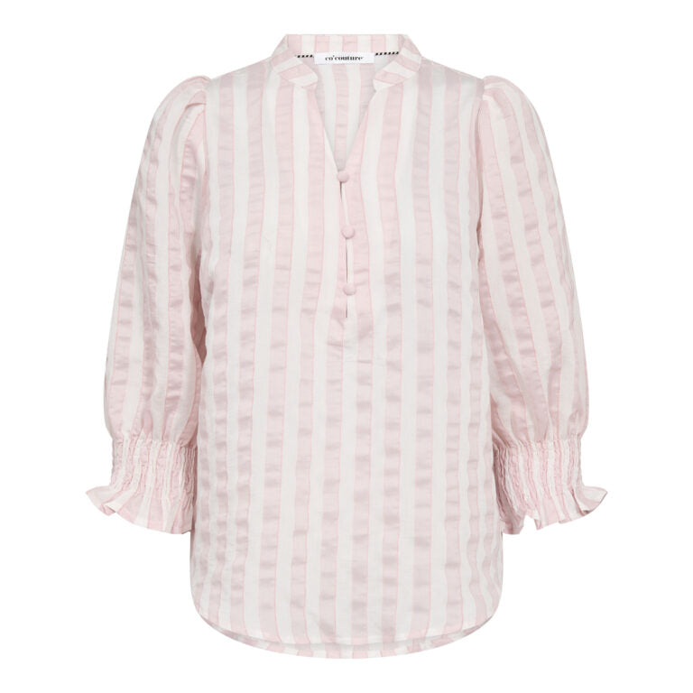 CO´ COUTURE Saila SS Stripe V-Blouse