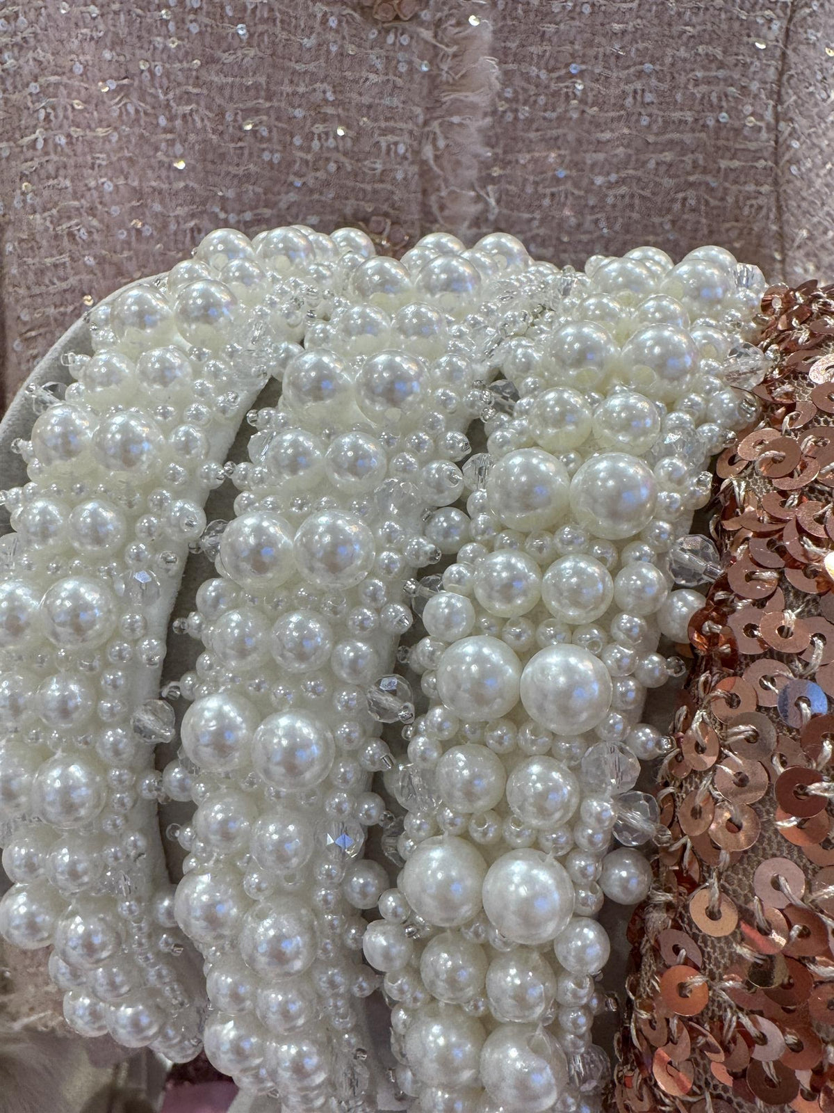 PRINSESSEFIN Étoile Pearl Headband