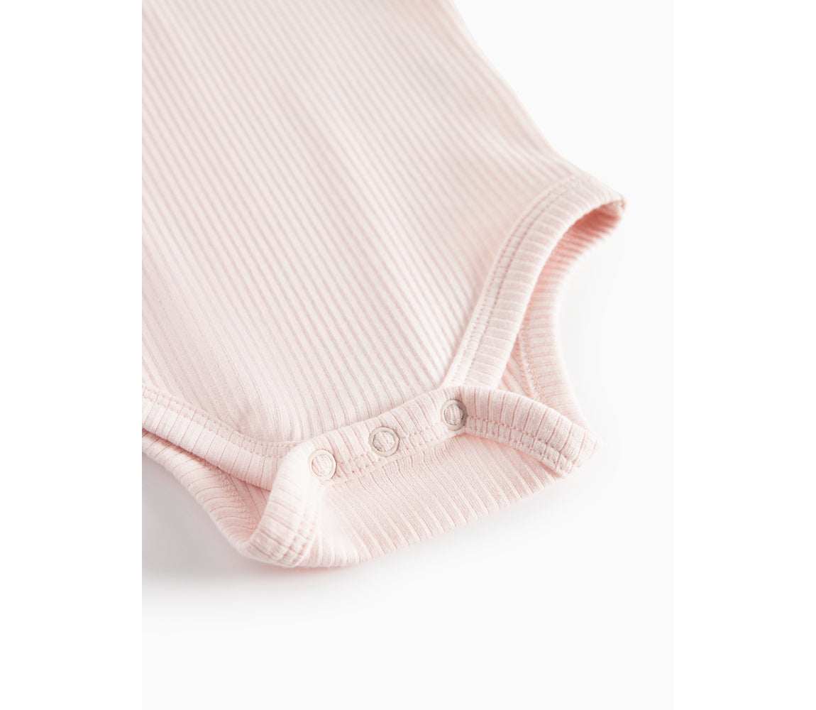 MARMAR COPENHAGEN Plain body Rib ls Lys Rosa