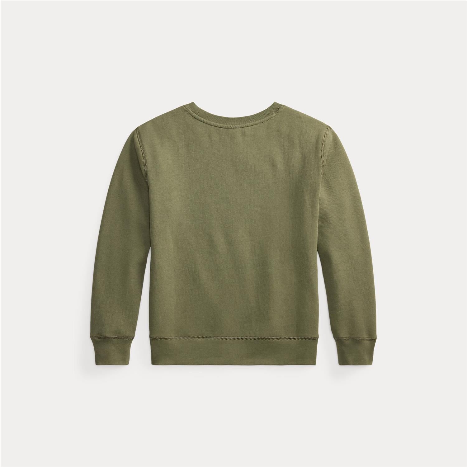 RALPH LAUREN 8-16År Polo Bear Sweatshirt Oliven