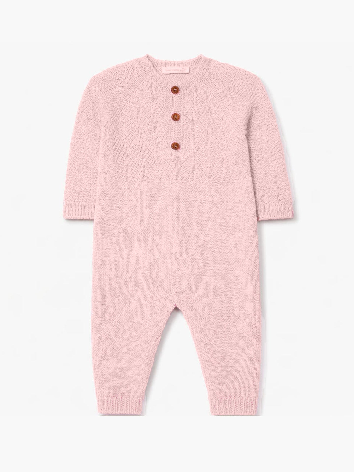 WEDOBLE Strikket Heldress,Ull Lys Rosa