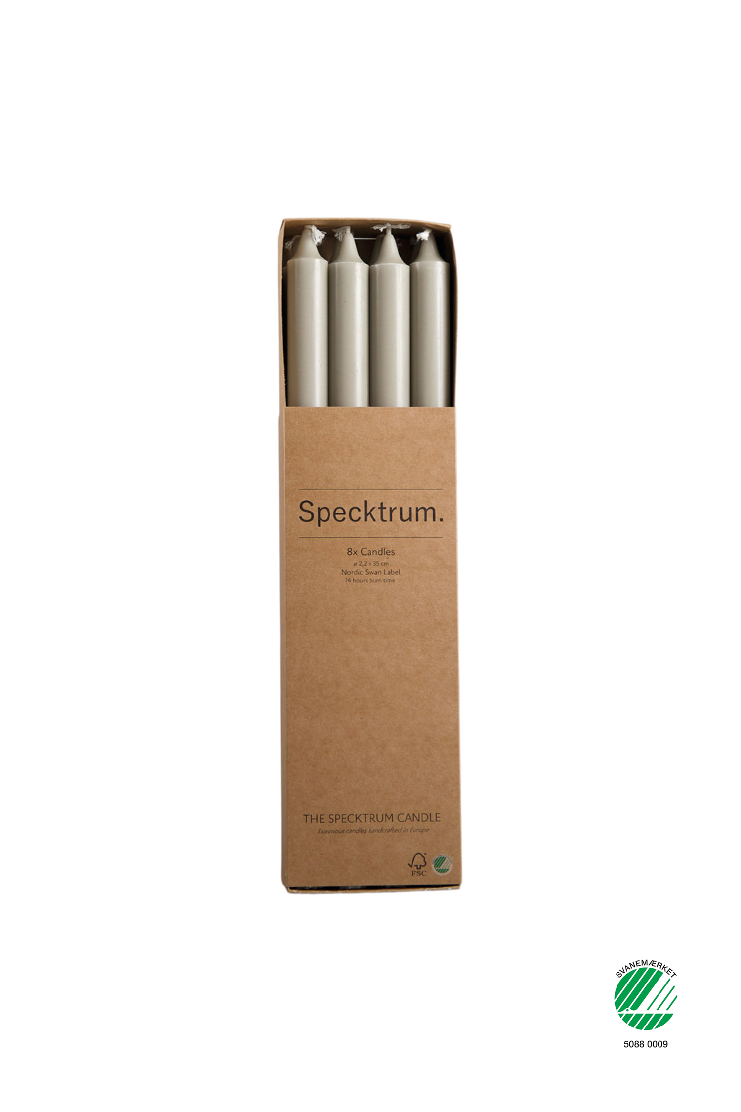 SPECKTRUM The Extravagant Candle Grey