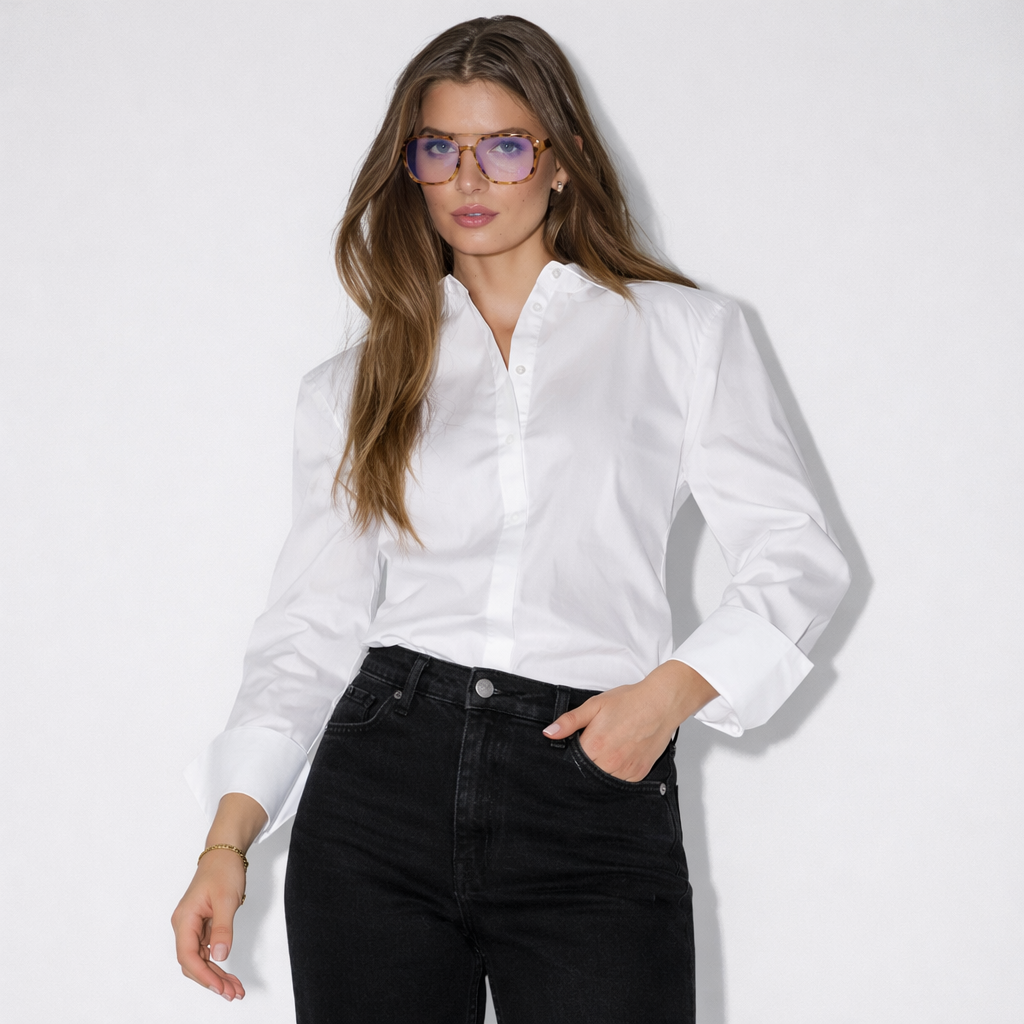 CO´ COUTURE Sanna Power shirt - Farmor Ingvarda