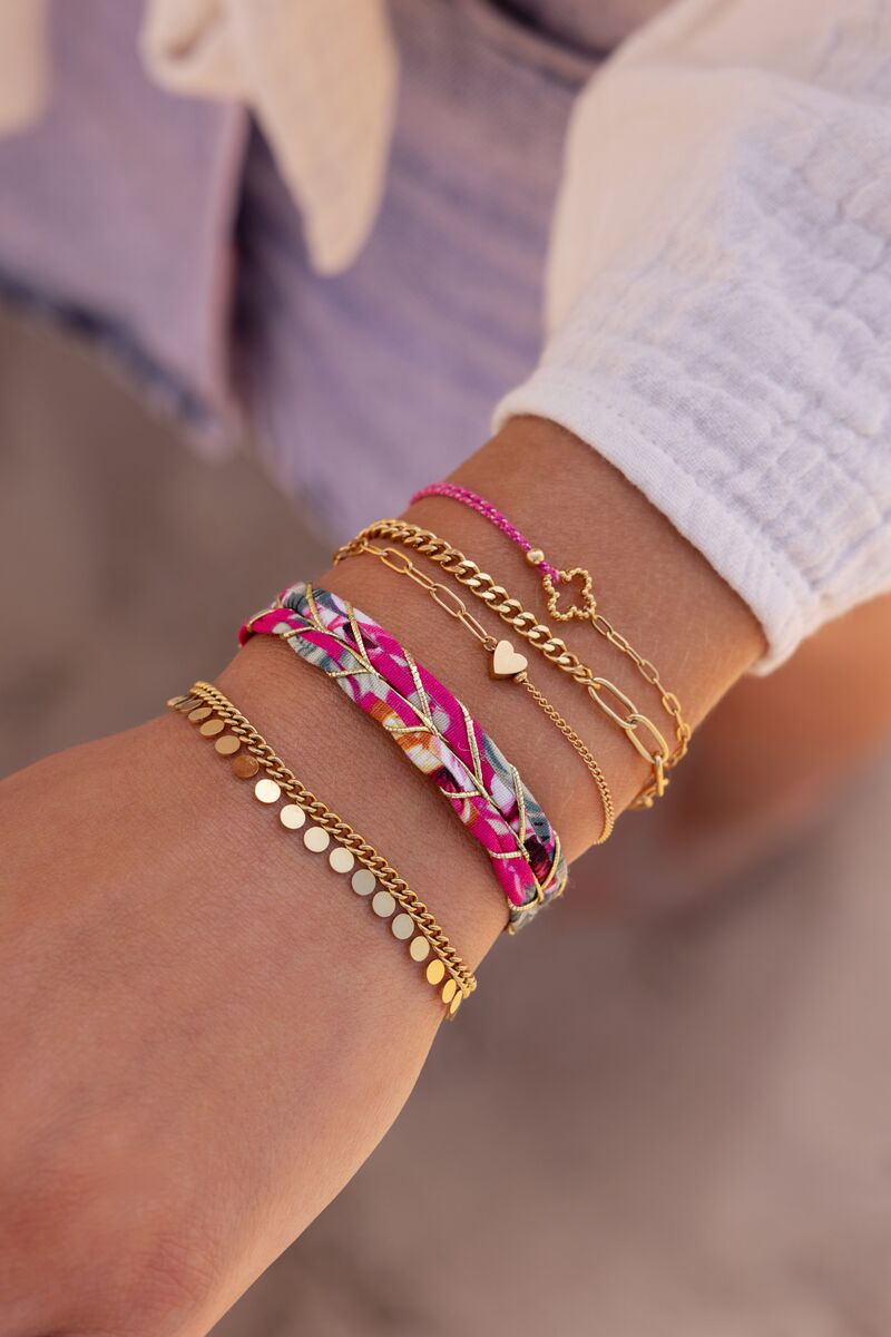 My Jewellery Bracelet with coins silver
