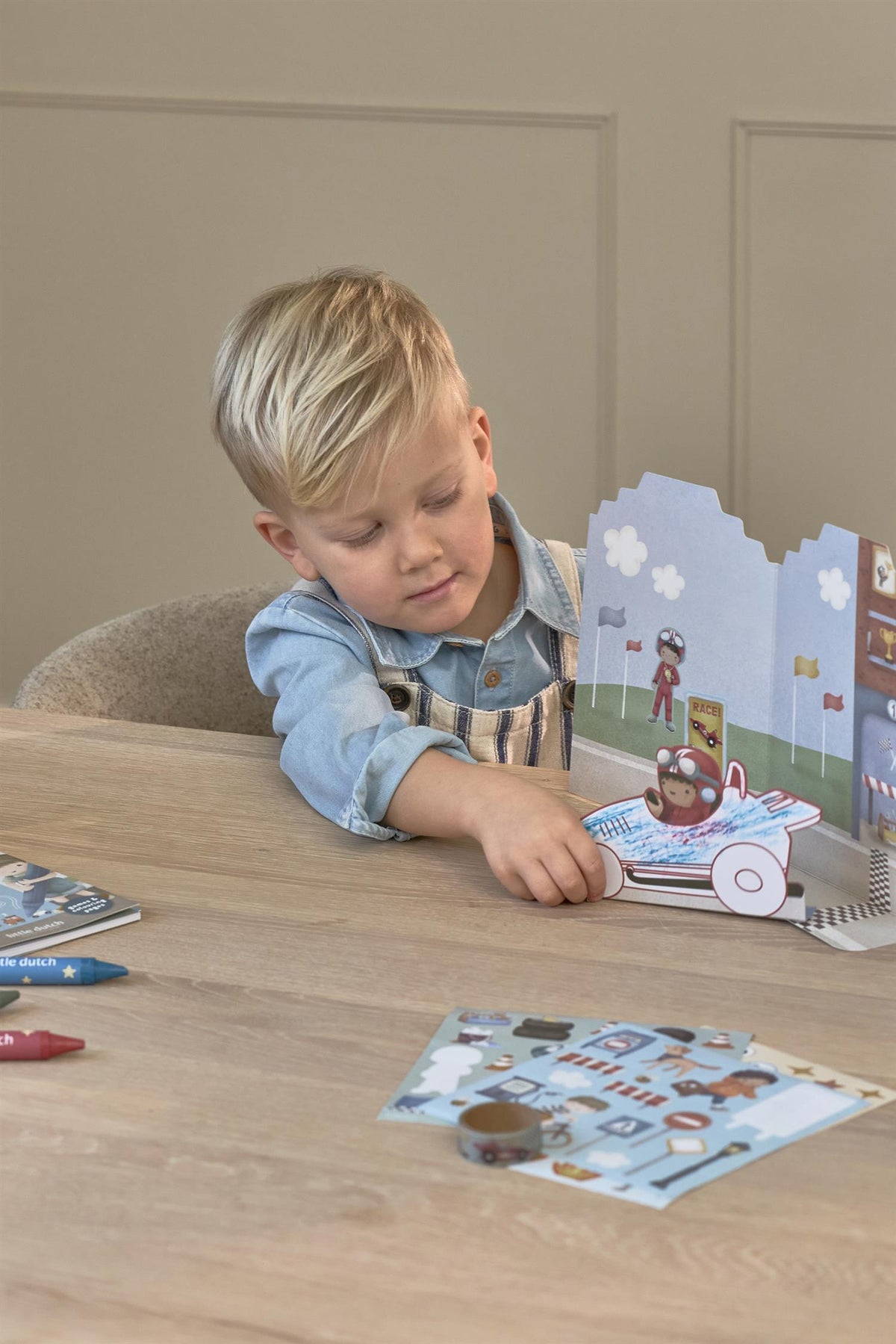 LITTLE DUTCH Kreativ Koffert,Vehicles