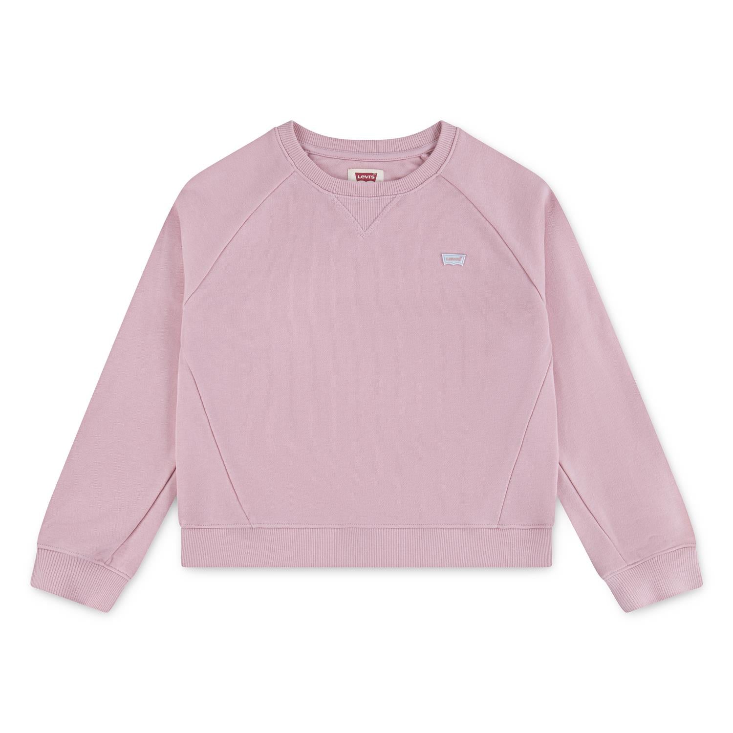 LEVIS 4-14ÅR Genser m/liten logo,Jente Rosa - Farmor Ingvarda