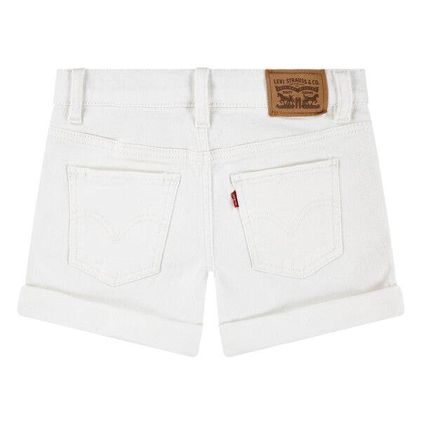LEVIS 4-14ÅR Dongeri shorts Off-White - Farmor Ingvarda