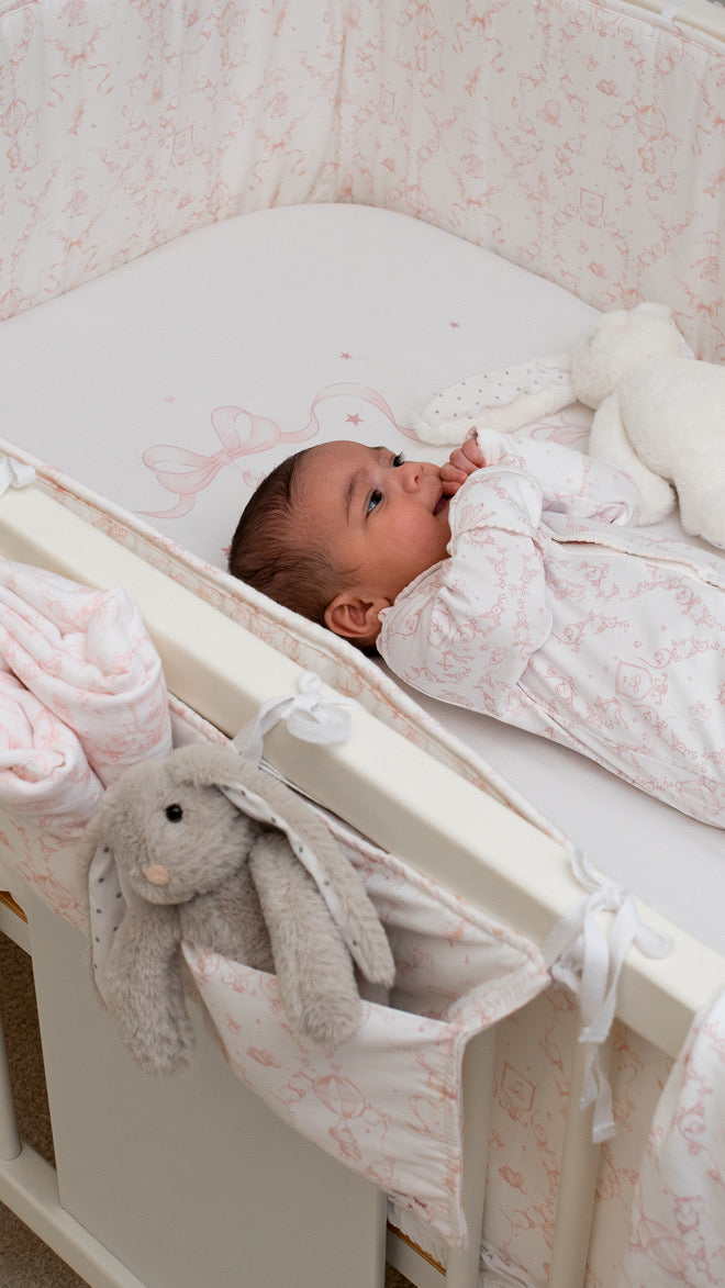 LIVLY Wonderland Sara Footie Hvit/Rosa