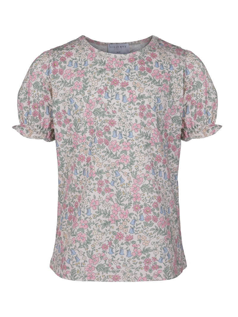 VILJE OG VE Mia Topp,Blomstret Blå