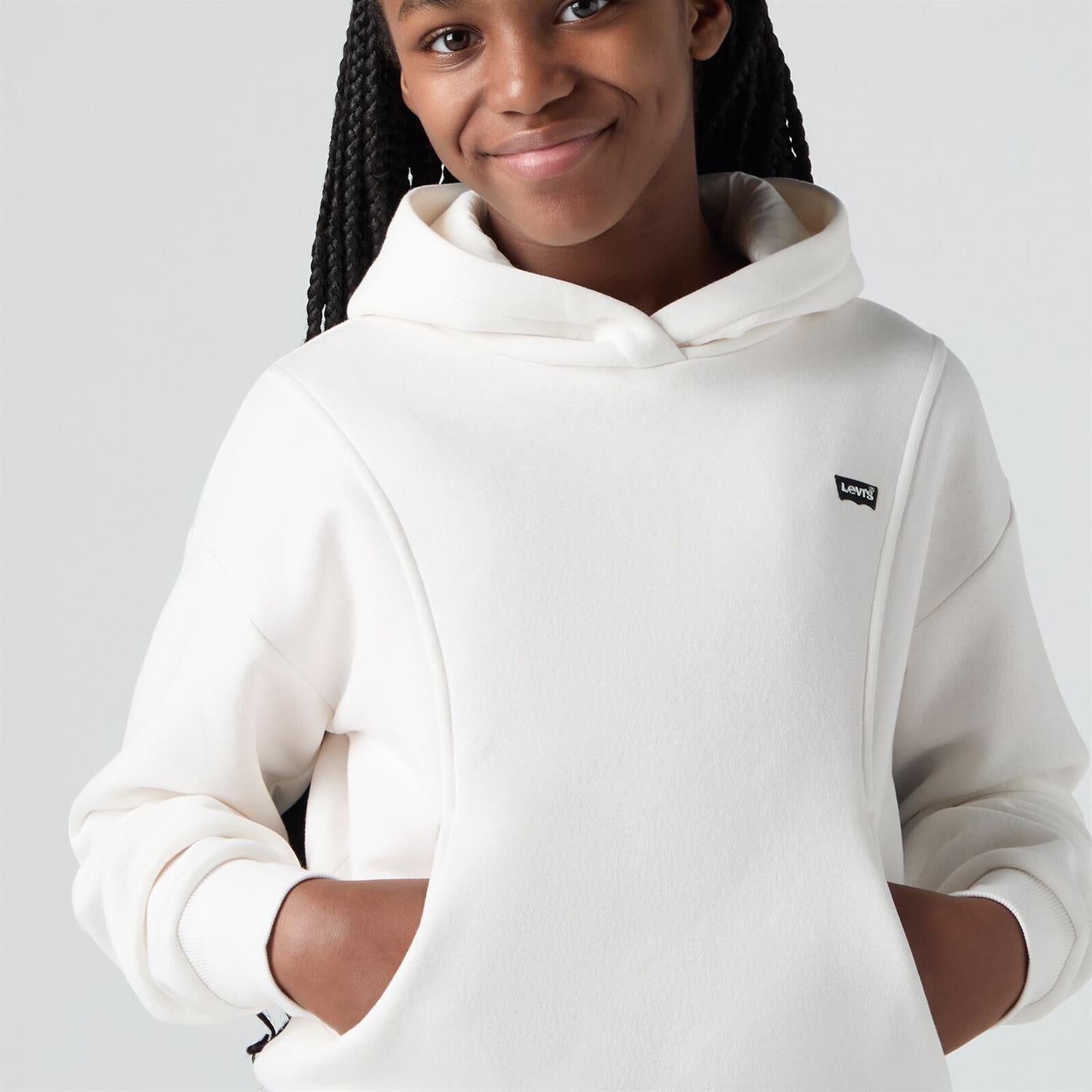 LEVIS Hettegenser Offwhite