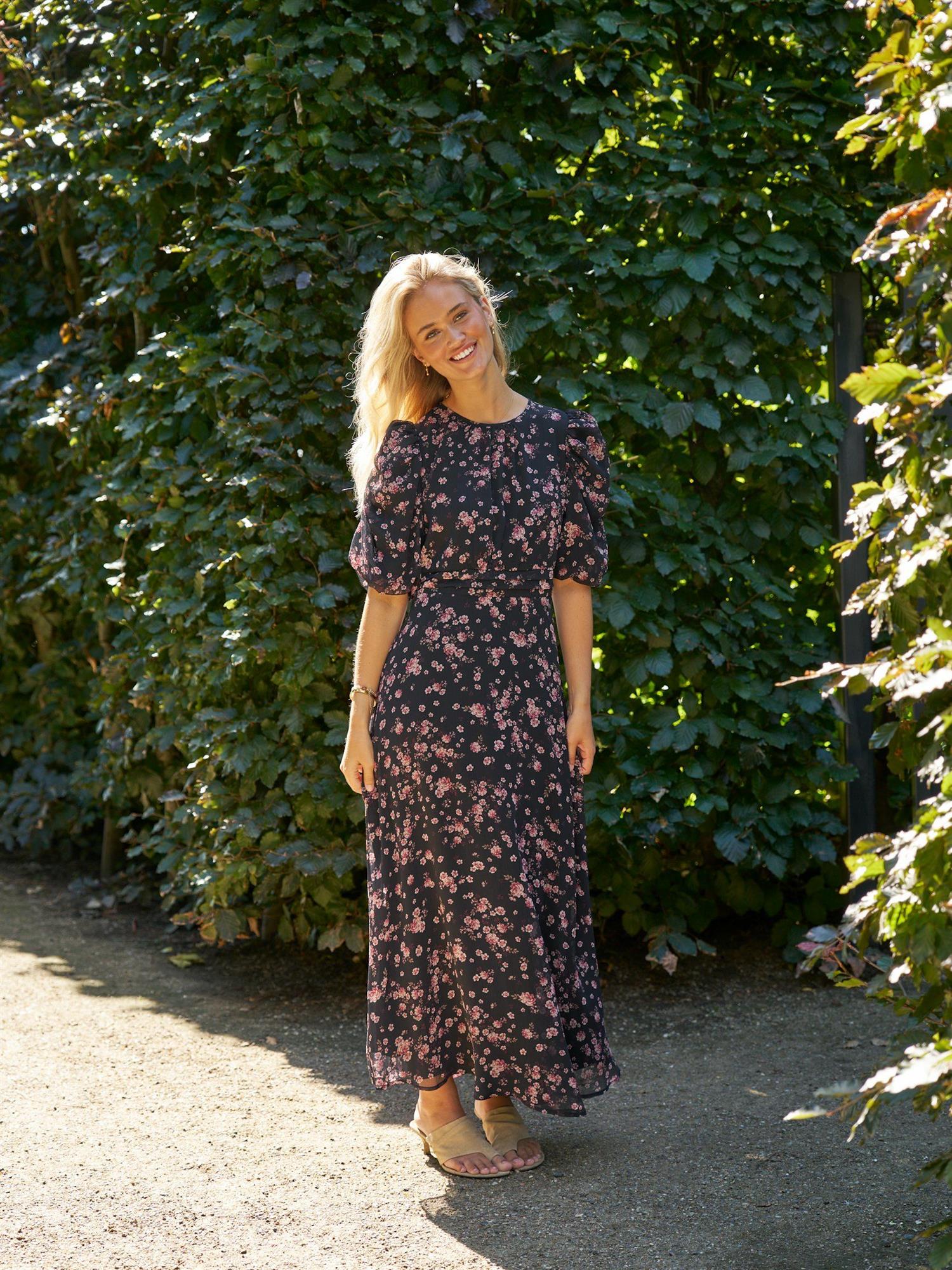 NEO NOIR Kikka Mini Flower Dress