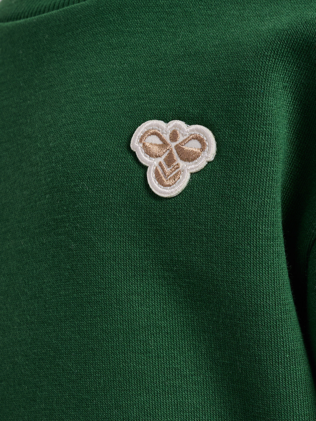 HUMMEL 0-4ÅR Loose Crewneck Bee Mørkegrønn