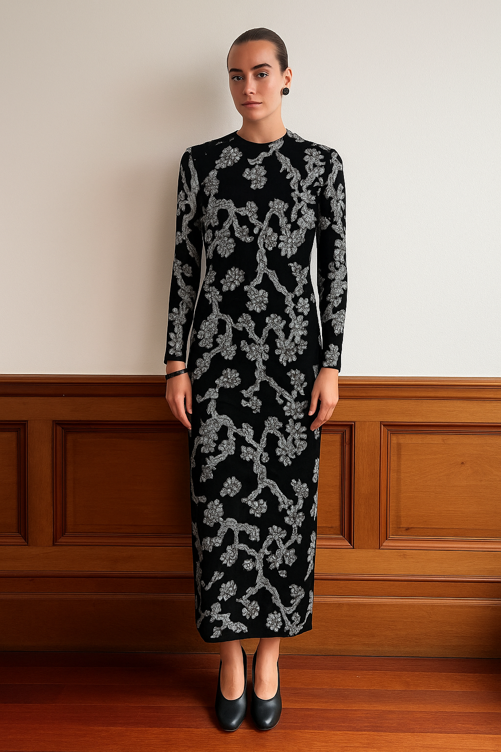 YAS Yasflorana Long Dress