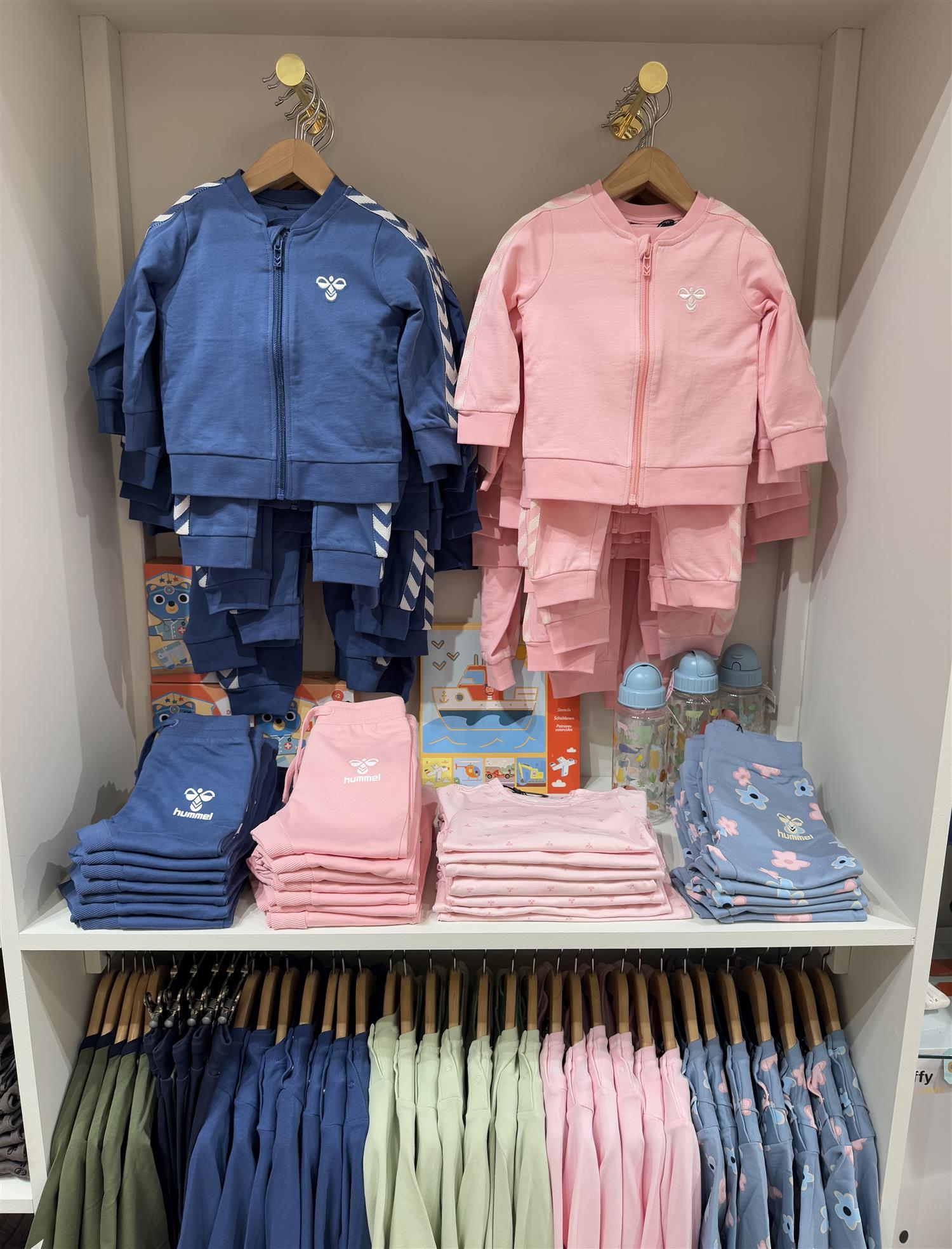 HUMMEL 0-4ÅR Bille Tracksuit Rosa