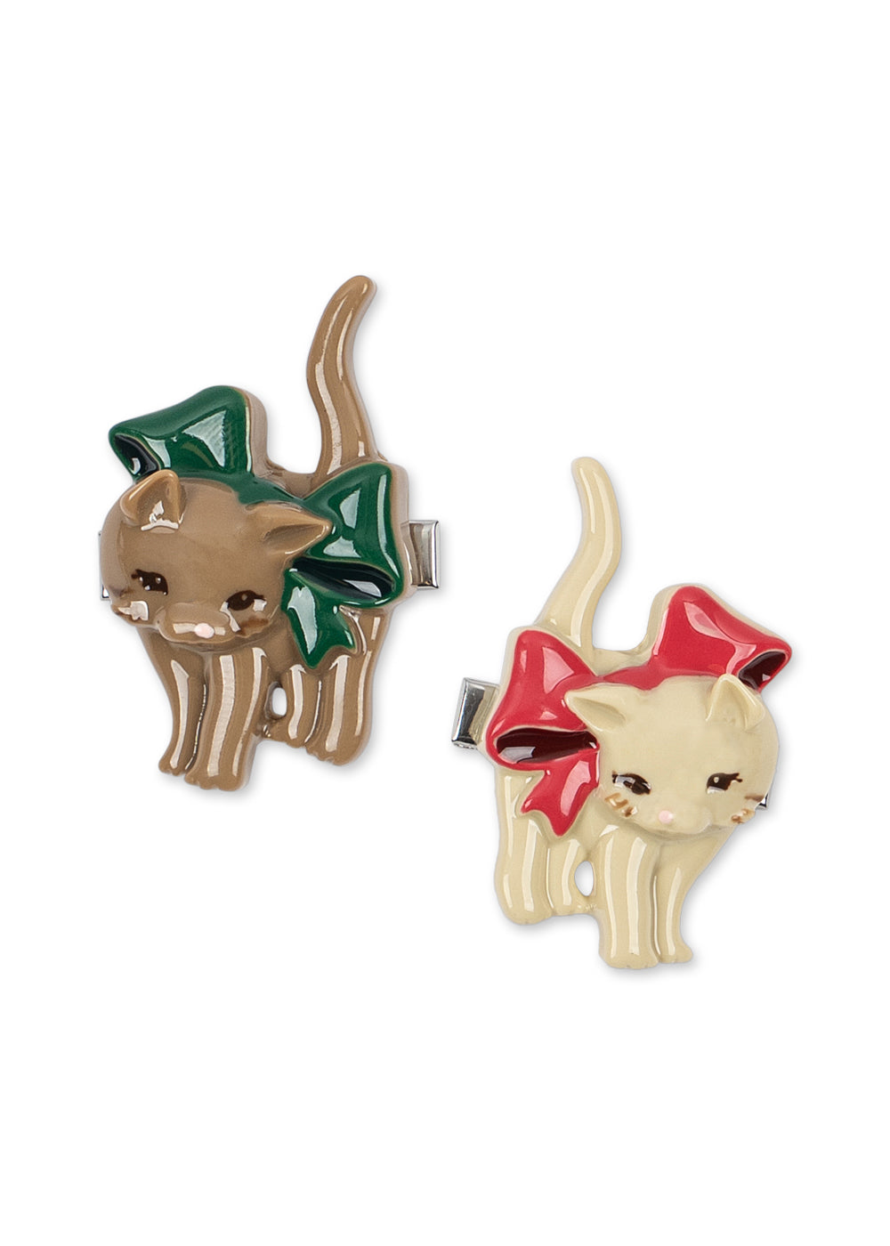 KONGES SLØJD 2 Pack Kitten Hårspenne