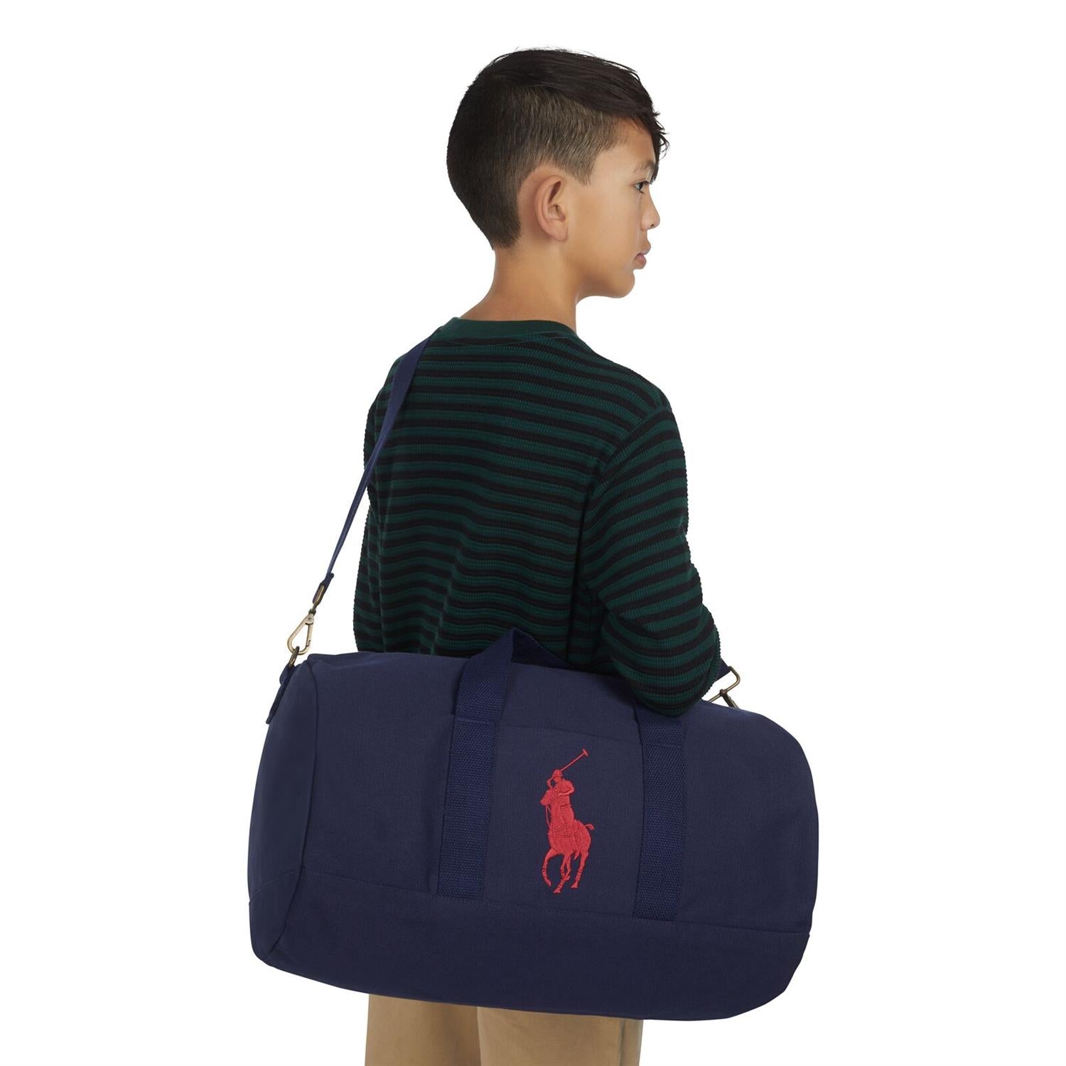 RALPH LAUREN 8-16År Polo Player Duffle Mørkeblå