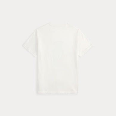 RALPH LAUREN 8-16År Polo Bear T-skjorte Hvit