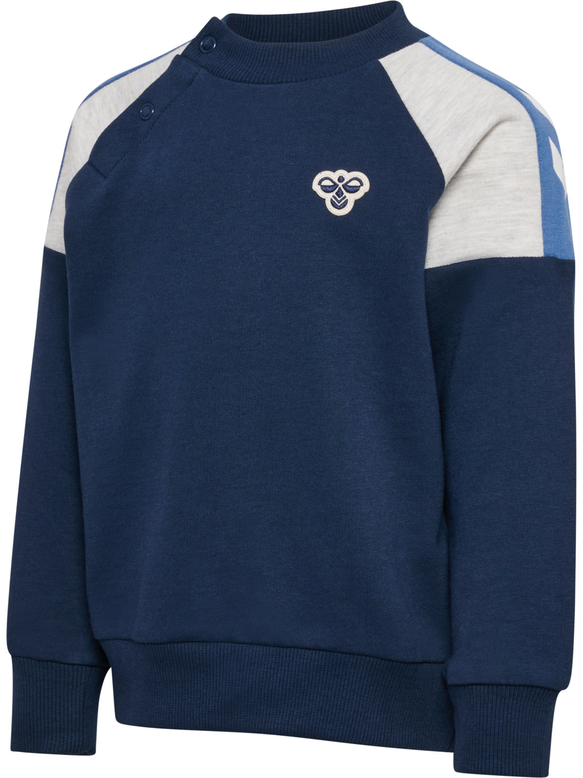 HUMMEL 0-4ÅR Block Sweatshirt Mørkeblå