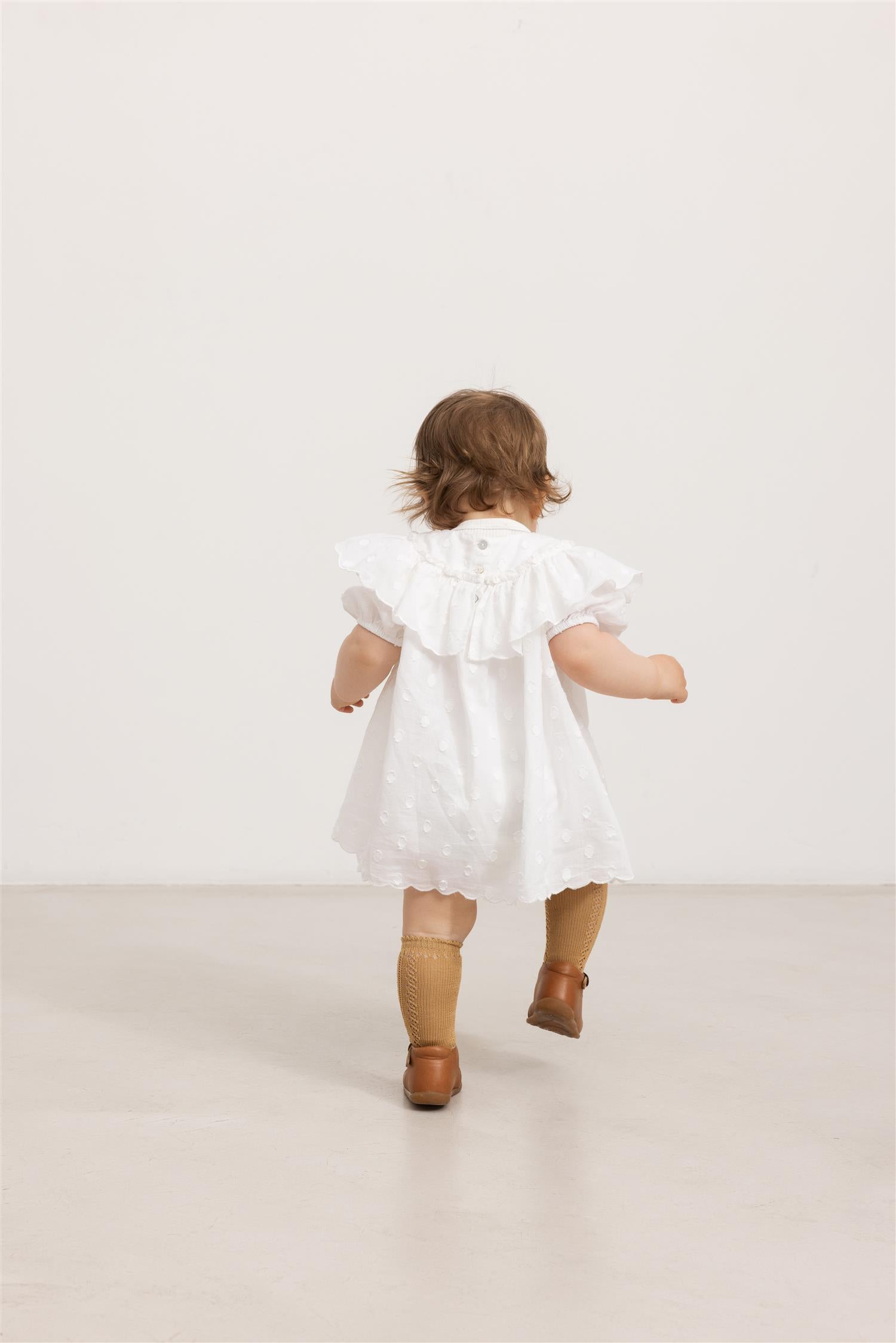 MARMAR COPENHAGEN Delsa Dress Dots,Baby Krem