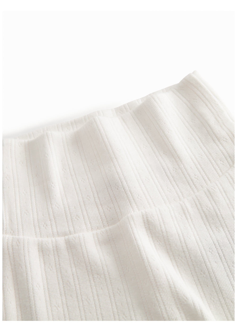 MARMAR COPENHAGEN 0-3ÅR Piva Pointelle Pants,Newborn Hvit - Farmor Ingvarda