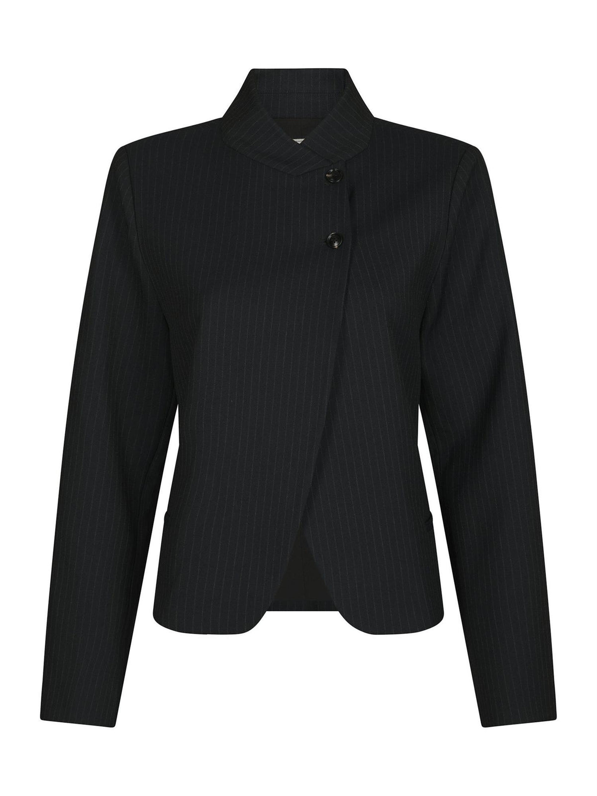 NEO NOIR Tiria Slim Pinstripe Blazer