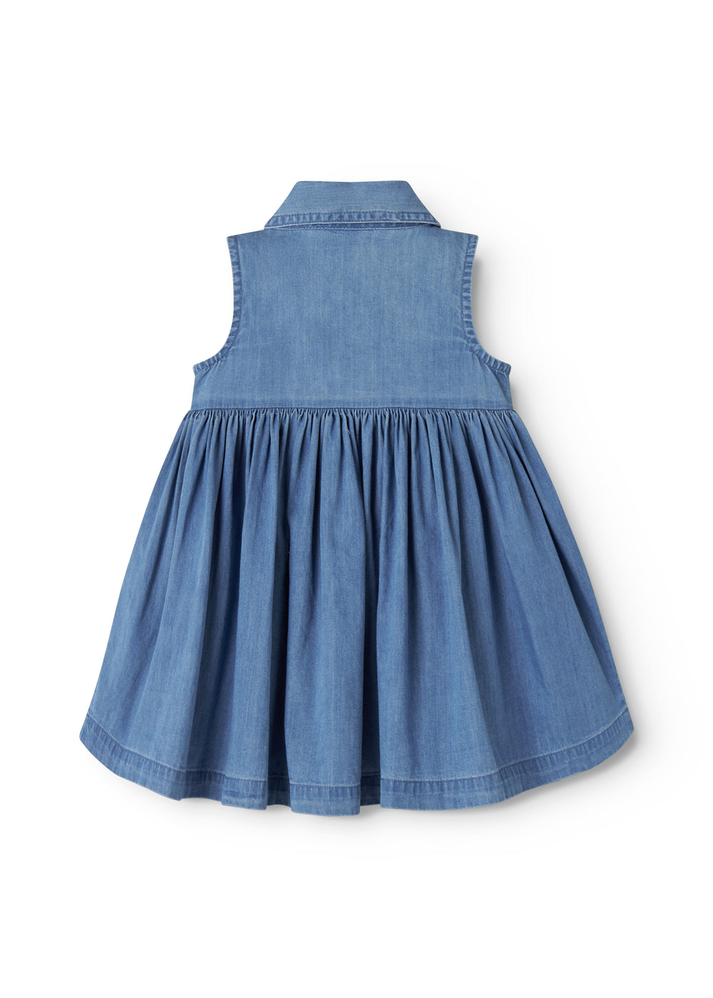 MARMAR COPENHAGEN 0-3ÅR Danal Denim Dress,Baby - Farmor Ingvarda