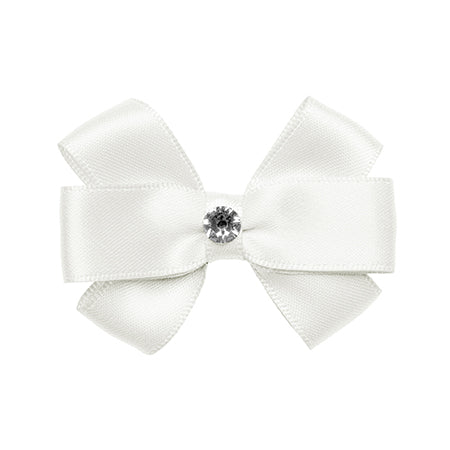 PRINSESSEFIN Marietta hårsløyfe M 6cm,Swarovski,White