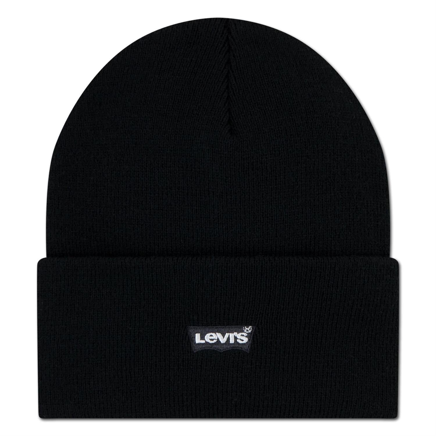 LEVIS 4-14ÅR Batwing Beanie Svart